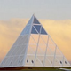 Illustration for article titled Niiice: Borat's Homeland Gets A Space Pyramid